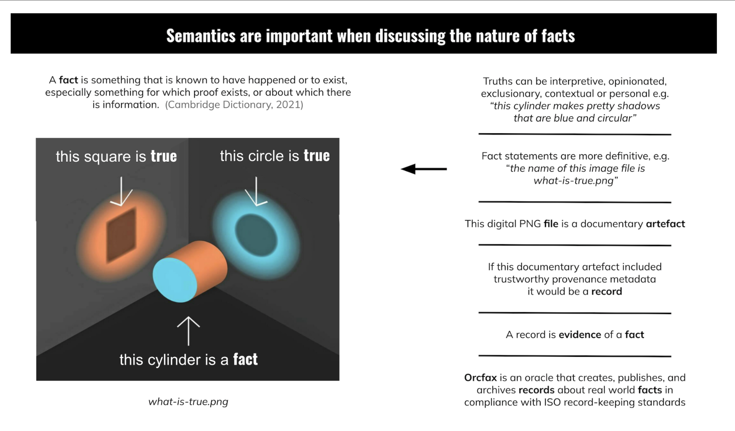 The nature of facts