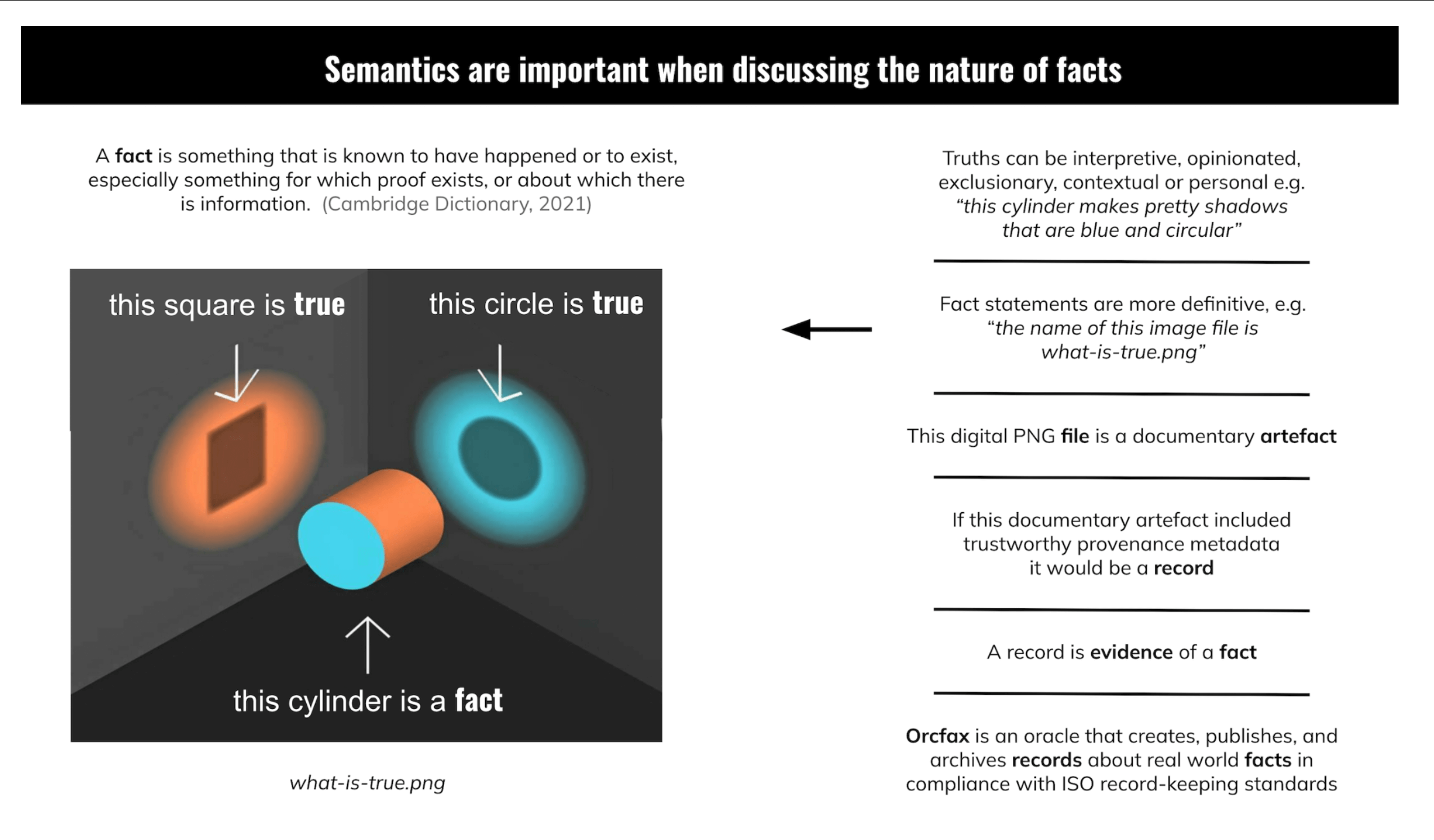 The nature of facts